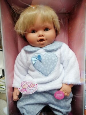 MUÑECO DULZON NIÑO 60CM CON JERSEY EN CAJA