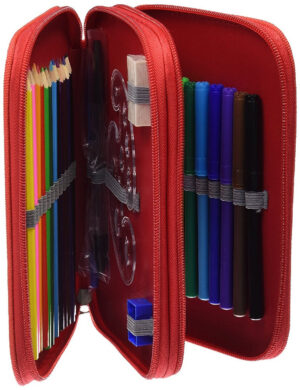 PATRULLA CANINA - PLUMIER 12 PIEZAS DOBLE LLENO