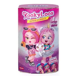 KOOKYLOOS GLITTER GLAM - SURPRISE DOLL