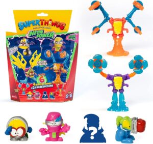 PACK DE 6 (5 OF 6) SUPERTHINGS SERIE NEON POWER