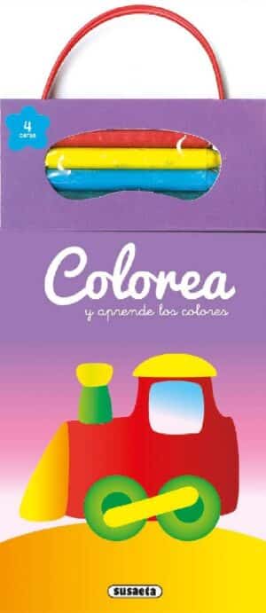 LIBRO COLOREA Y APRENDE LOS COLORES