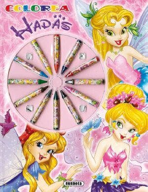 LIBRO COLOREA HADAS