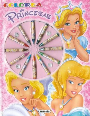 LIBRO - COLOREA PRINCESAS