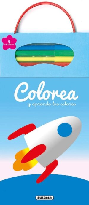 LIBRO - COLOREA Y APRENDE LOS COLORES