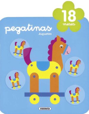 LIBRO PEGATINAS JUGUETES 18 MESES