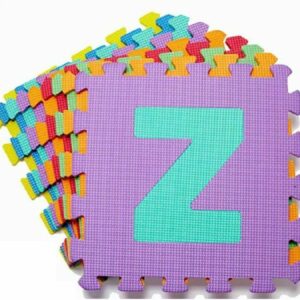 PUZZLE EVA LETRAS 7PCS 30X30X9C