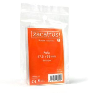FUNDAS CARTAS ASIA (57,5 MM X 89 MM) (55 UDS)