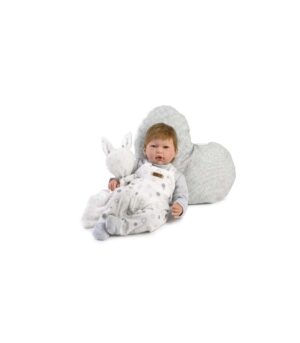 MUÑECO REBORN ALEXIS PELO NATURAL