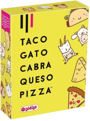 JUEGO CARTAS - TACO GATO CABRA QUESO PIZZA