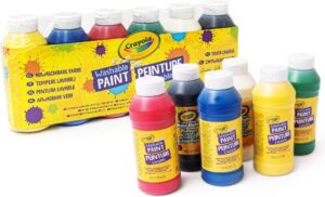 CRAYOLA TEMPERA LAVABLES 6 COLORES