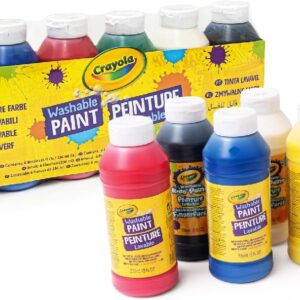 CRAYOLA TEMPERA LAVABLES 6 COLORES