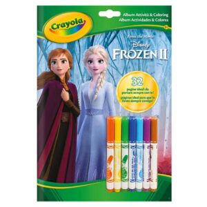 LIBRO ACTIVIDADES Y COLOREAR FROZEN 2 +7 ROTULARES