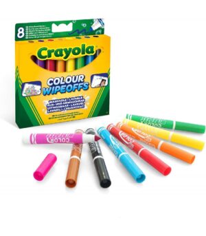 PACK 8 ROTULADORES LAVABLES PARA PIZARRA BLANCA