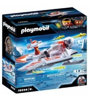 PLAYMOBIL TOP AGENTS SPY TEAM VOLADOR 70234