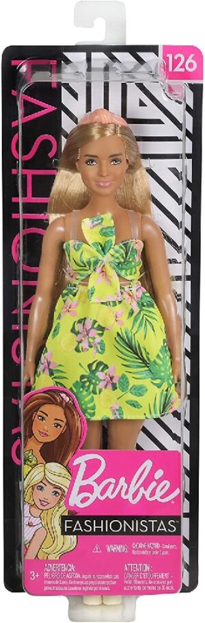 BARBIE - FASHIONISTA MUÑECA RUBIA BRONCEADA Nº126