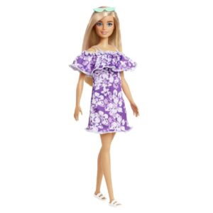 BARBIE MUÑECA LOVES THE OCEAN VESTIDO FLOREADO