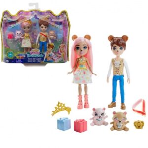 ROYAL ENCHANTIMALS BONITA BEAR Y BANNON BEAR