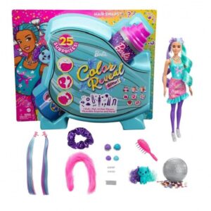 BARBIE COLOR REVEAL PEINADOS GLOBOS