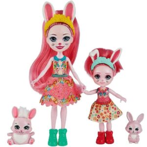 ENCHANTIMALS MUÑECAS HERMANAS BREE Y BEDELIA BUNNY