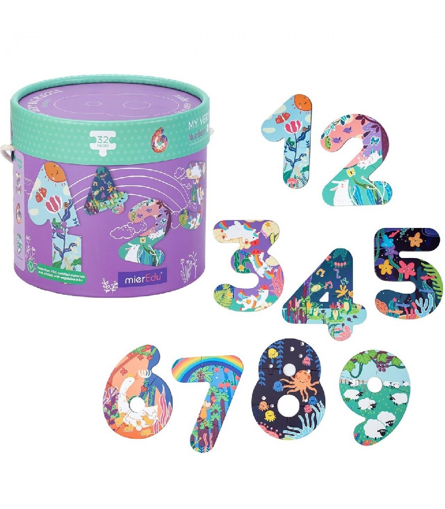 MI SUPERPUZLE - NUMEROS 3 AÑOS
