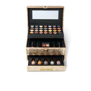 MALETÍN MAQUILLAJE 3 PISOS FULL DIAMOND