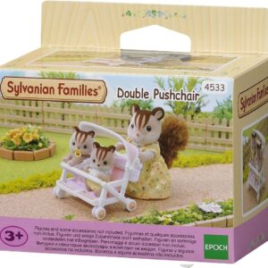 CARRITO DOBLE DE BEBES SYLVANIAN FAMILIES