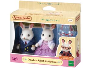 ABUELOS CONEJOS CHOCOLATE SYLVANIAN FAMILIES