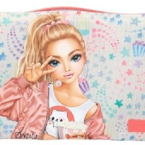 TOP MODEL - ESTUCHE CON COMPARTIMENTO