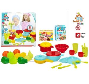 SET ACCESORIOS COCINA & COMIDAS-31 UDS