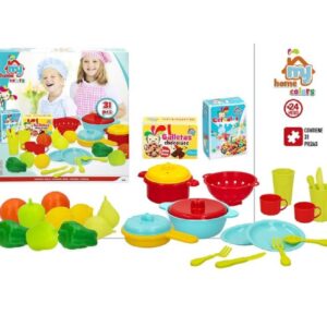 SET ACCESORIOS COCINA & COMIDAS-31 UDS