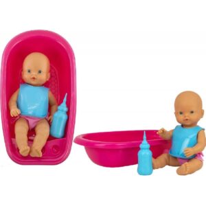 BEBE PIPI 35 CM + BAÑERA