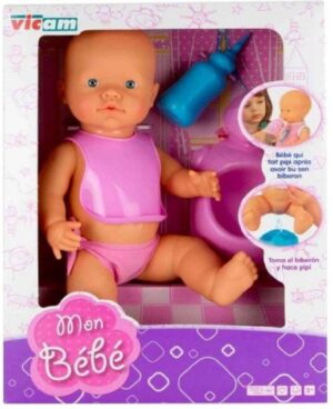BABY PIPI CON ORINAL Y BIBERON