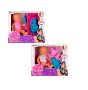 MUÑECO BEBE - BABY PIPI CON  BAÑERA (Surtido)