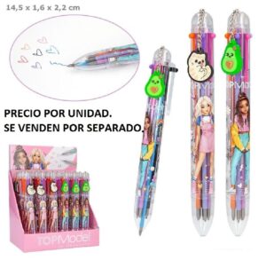 TOPMODEL BOLIGRAFO 6 COLORES