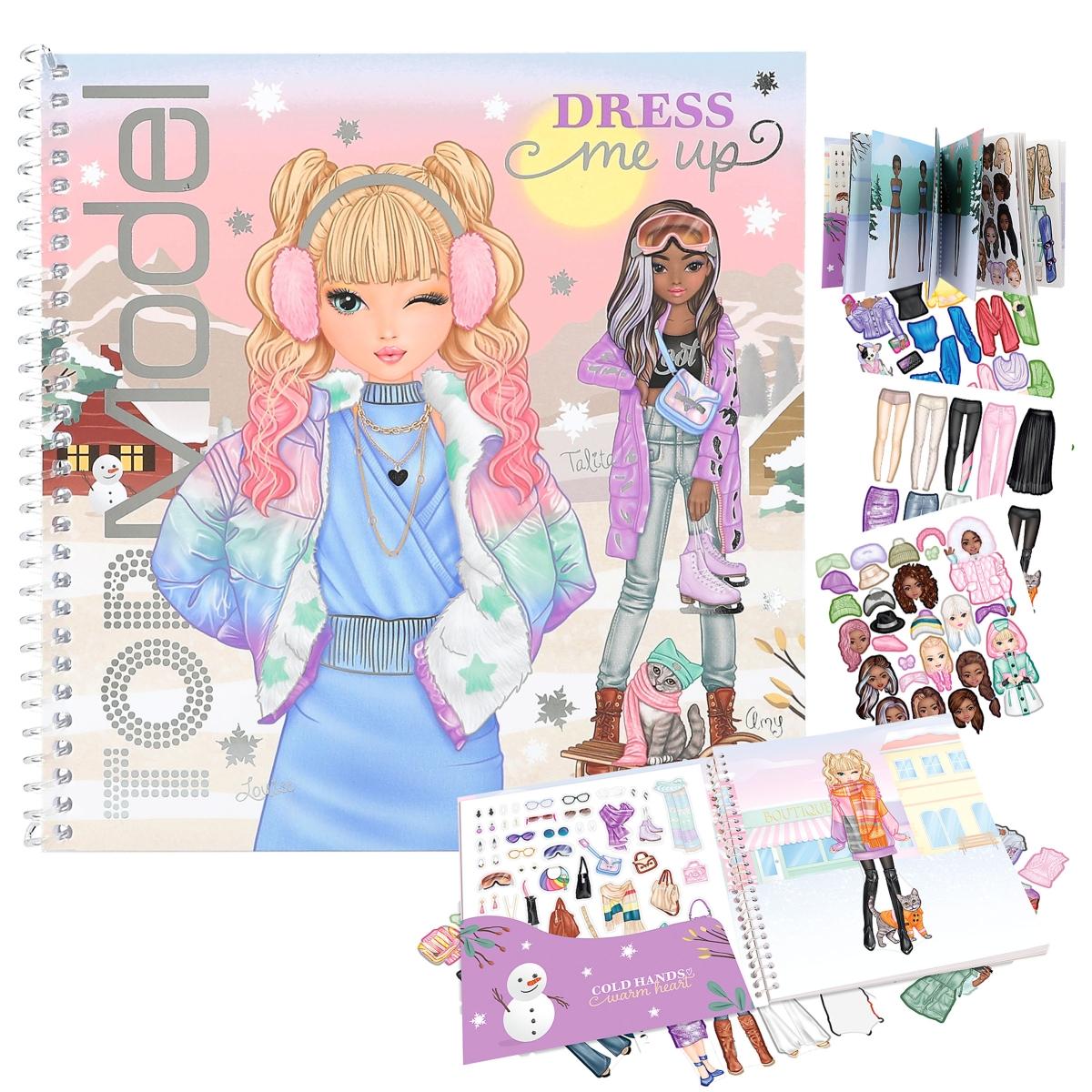 CUADERNO CALCOMANIAS DRESS ME WINTER WONDER