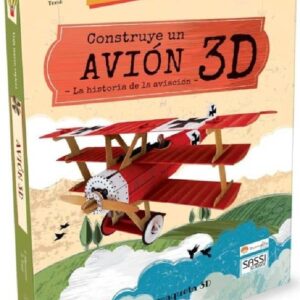 CONSTRUYE EL AVION 3D - LIBRO + MAQUETA