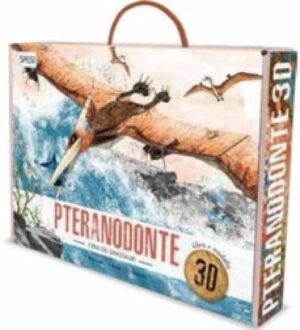 LA ERA DE LOS DINOSAURIOS PTERANODO LIBRO + MAQUETA