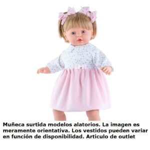 MUÑECA ANDREA ESPECIAL LLORONA BOLSA MORENA/RUBIA