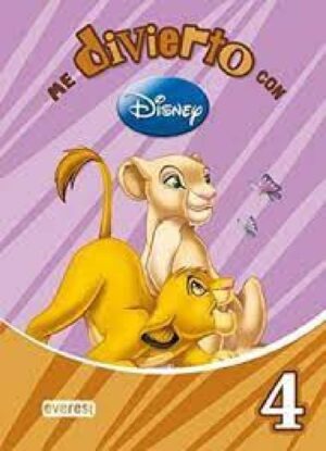 LIBRO ME DIVIERTO CON DISNEY 4