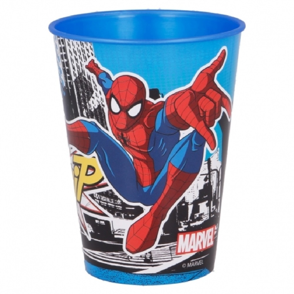 VASO PEQUEÑO SPIDERMAN 260ML