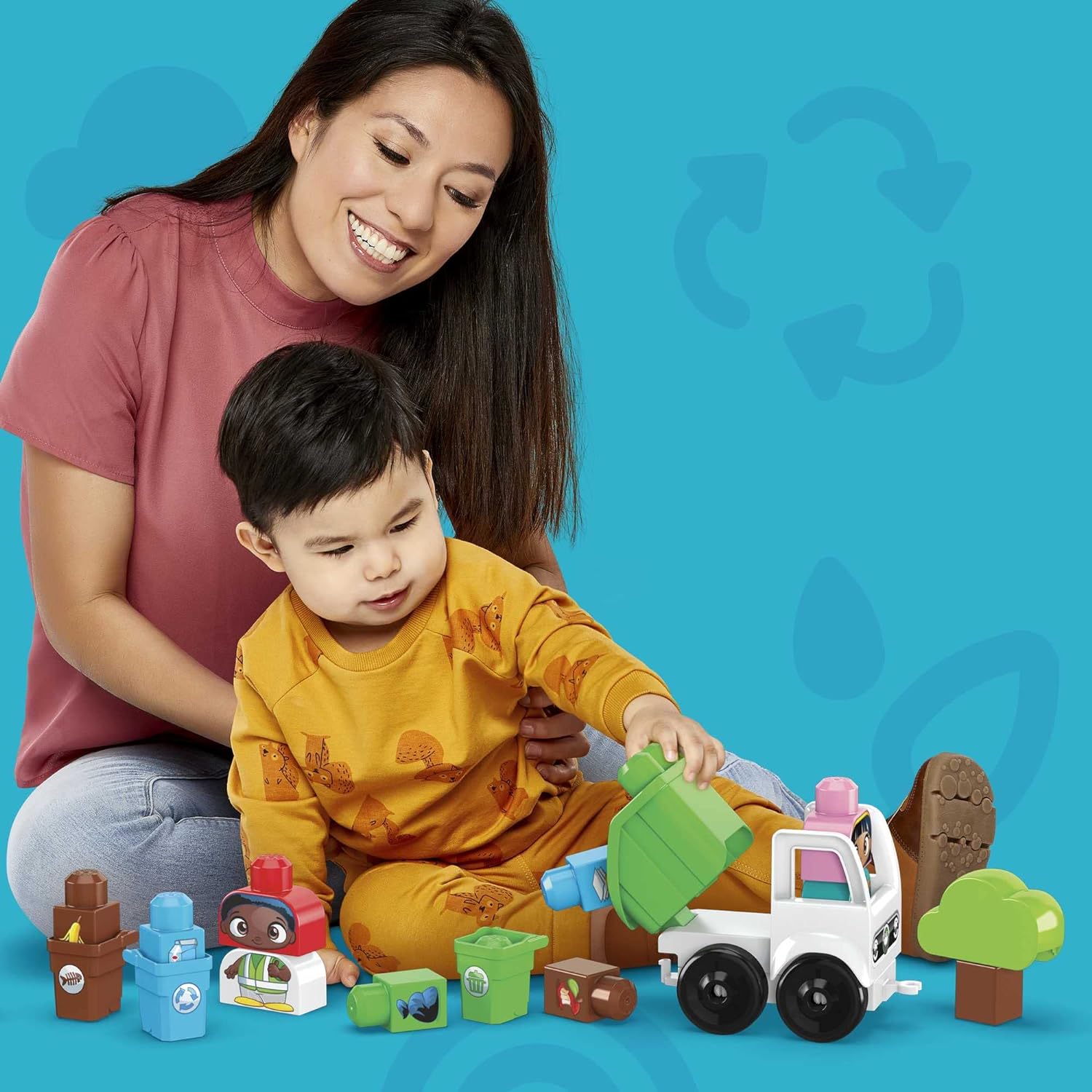 MEGA BLOCK CAMION VOLQUETE - Imagen 3