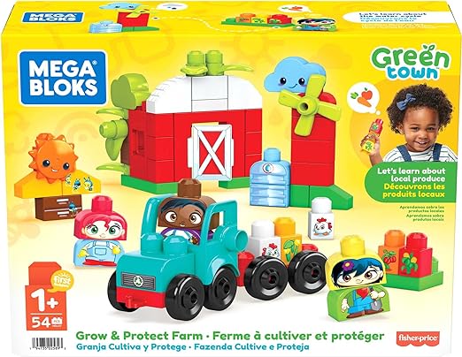 MEGA BLOCK GRANJA CULTIVA Y PROTEGE - Imagen 6