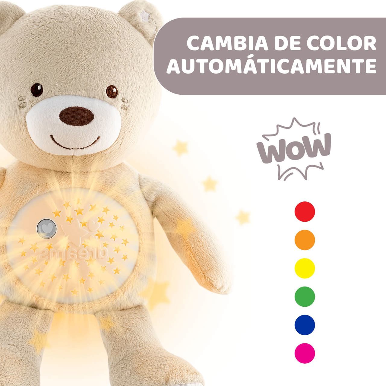 OSO PROYECTOR BABY BEAR MARRON - Imagen 6