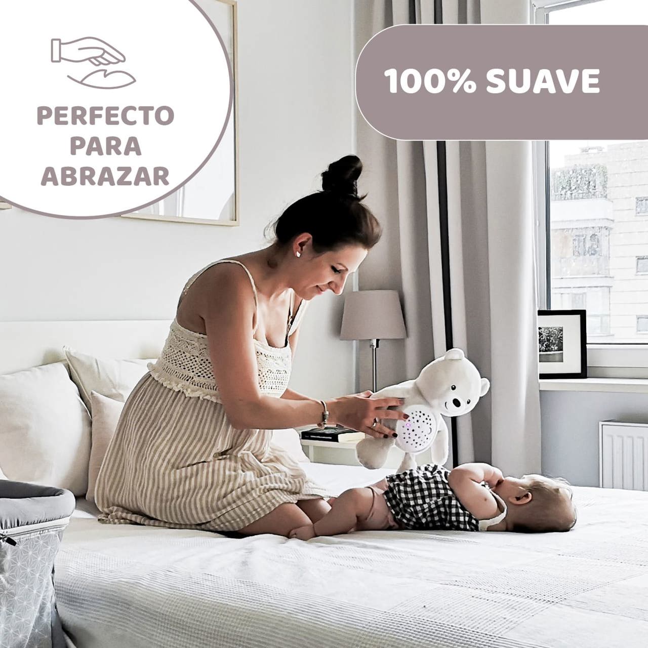 OSO PROYECTOR BABY BEAR MARRON - Imagen 7