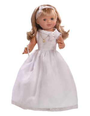 MUÑECA DE COMUNION MARIA RUBIA