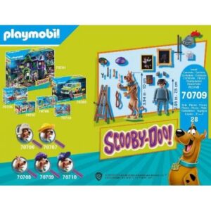 PLAYMOBIL SCOOBY DOO! AVENTURA CON CABALLERO NEGRO