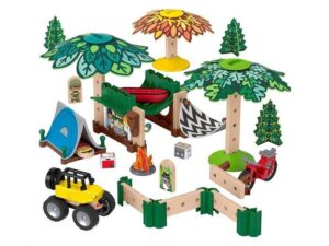 FISHER PRICE WONDER MAKERS CAMPING DE MADERA