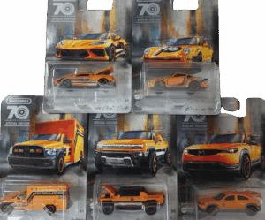 MATCHBOX 70 AÑOS VEHÍCULOS SURTIDOS 1:64