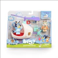 Bluey - helicoptero con figura Bingo
