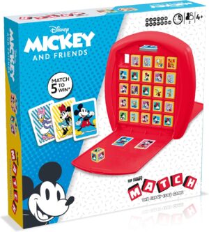 JUEGO 4 EN LINEA MATCH CRAZY - MICKEY